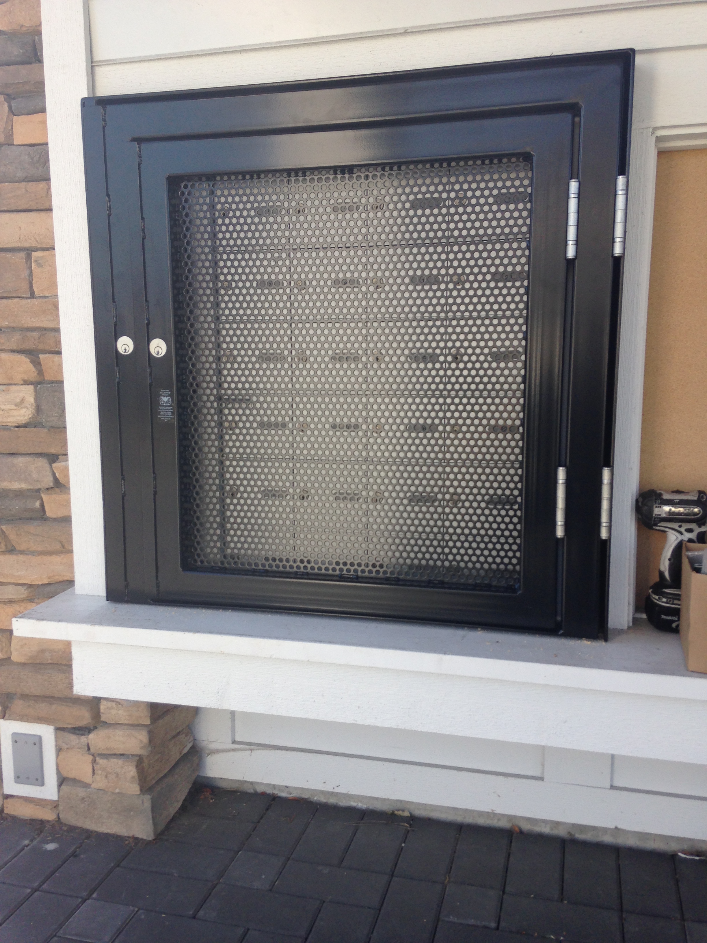 Perforated Security Panels